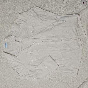 J McLaughlin Brynn Lyford Jersey Shirt size Medium in White